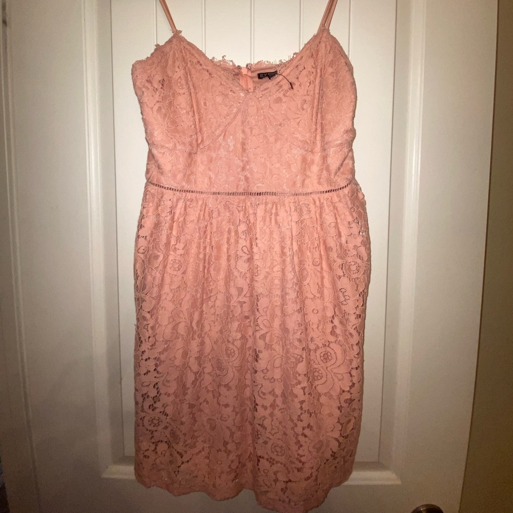 Express Pink Floral Dress